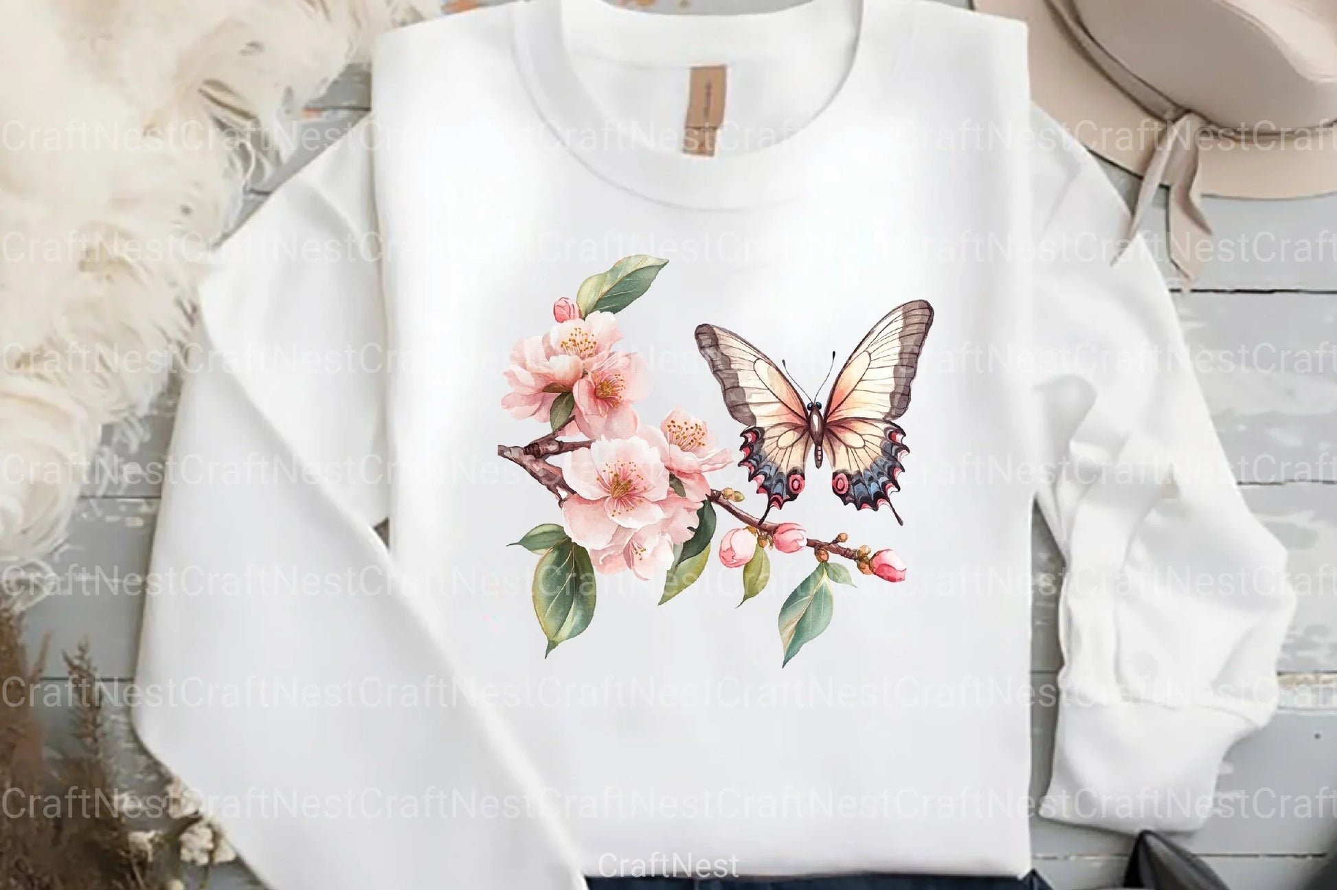 Japanese Spring Garden Clipart Bundle - CraftNest - Digital Crafting and Art