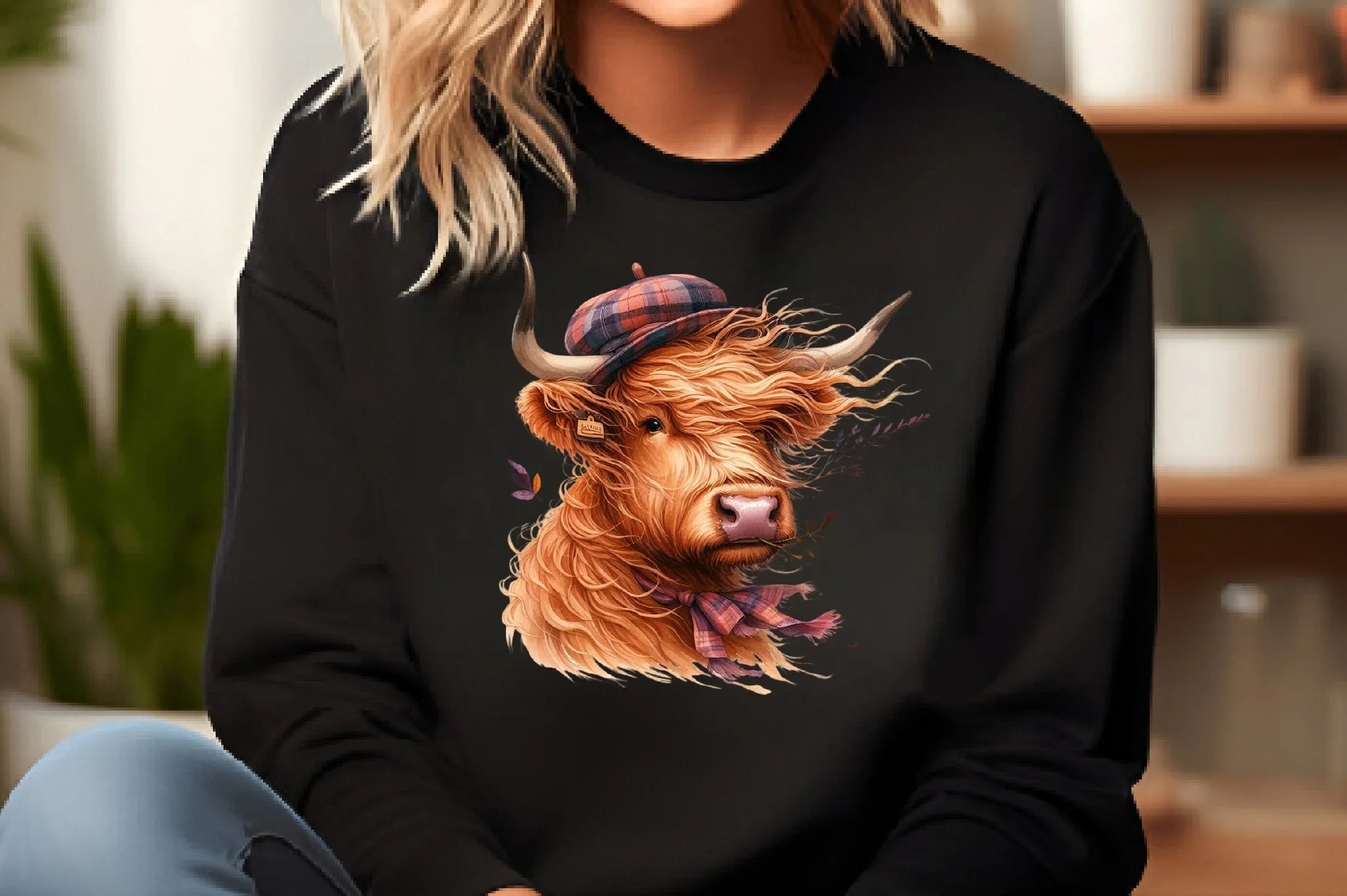 Autumn Highland Cow Clipart Bundle - CraftNest - Digital Crafting and Art