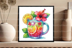 Tropical Spring Clipart Bundle 4 - CraftNest - Digital Crafting and Art