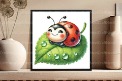 Spring Ladybug Clipart Bundle 1 - CraftNest - Digital Crafting and Art