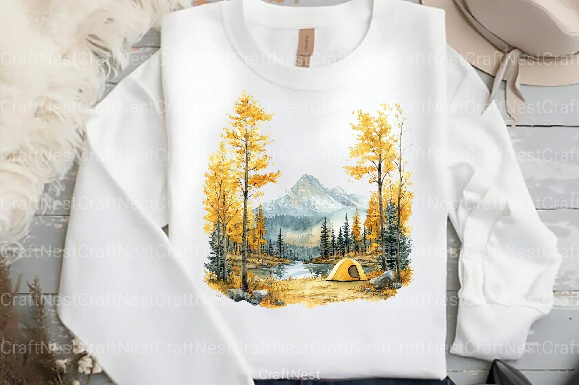 Autumn Camping Clipart Bundle - CraftNest - Digital Crafting and Art