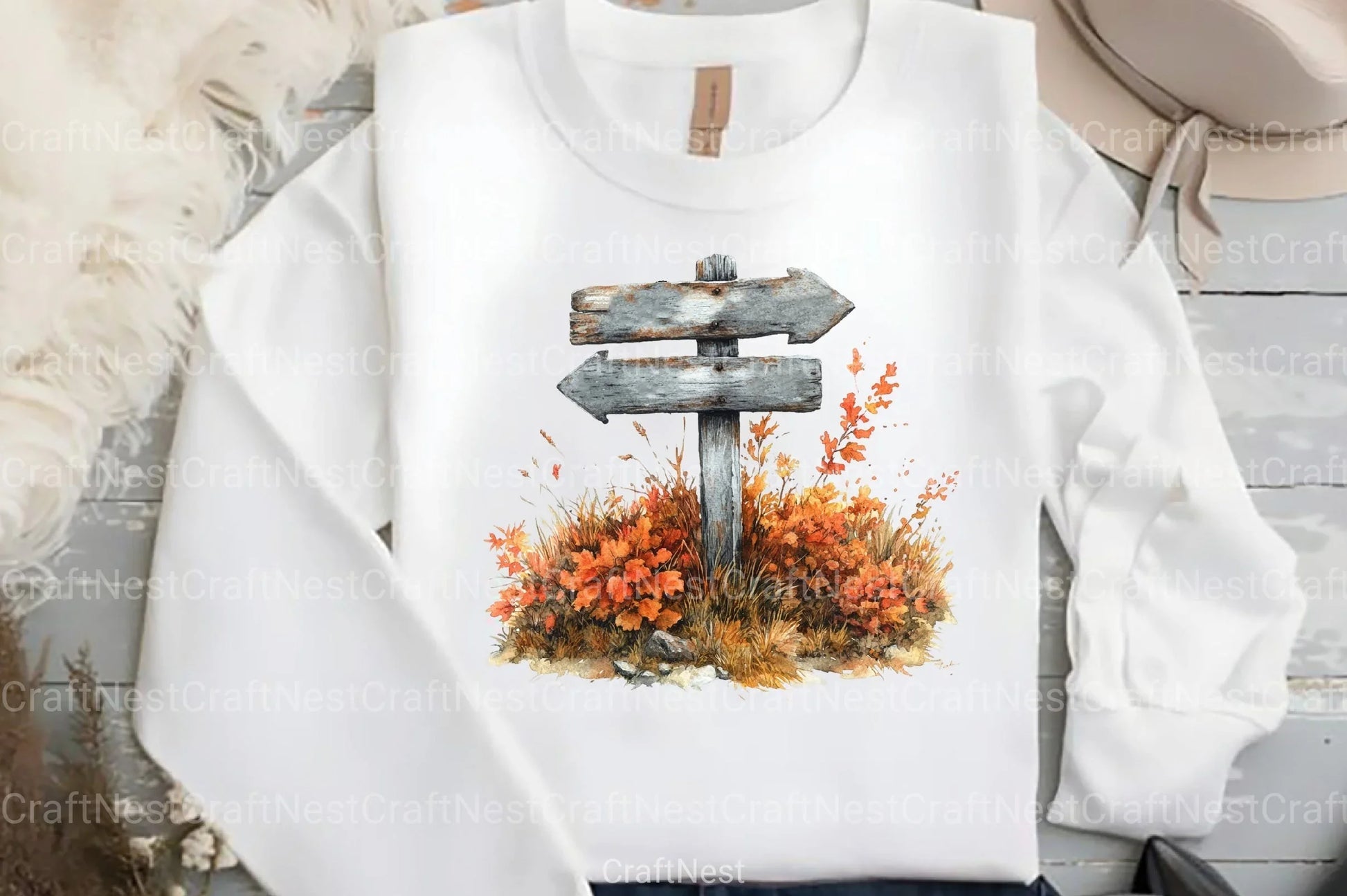 Autumn Nature Walk Clipart Bundle 1 - CraftNest - Digital Crafting and Art