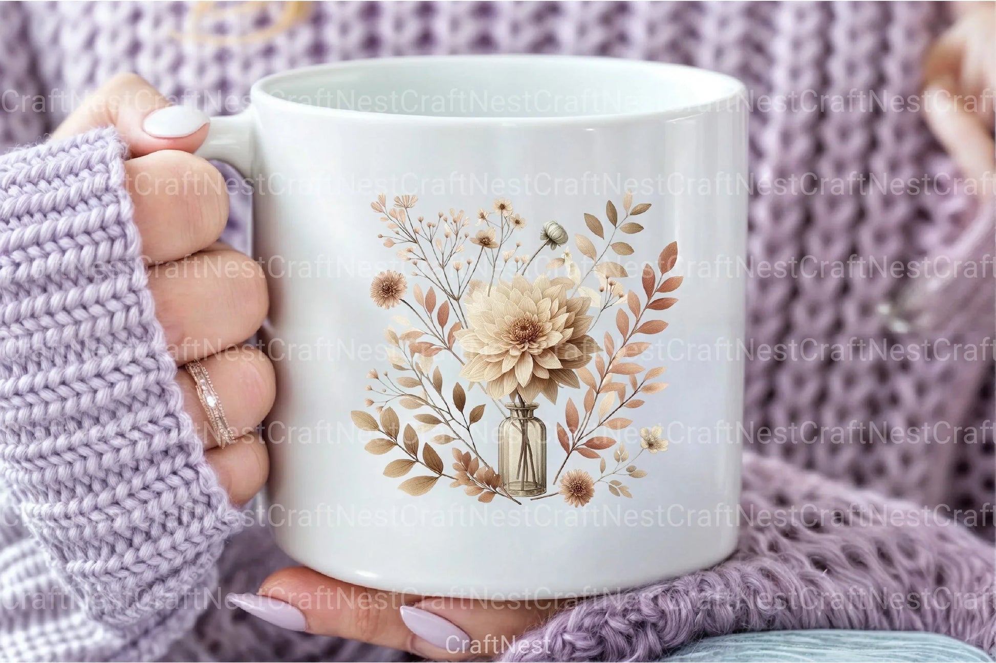 Boho Vibes Vintage Elements Clipart Bundle - CraftNest - Digital Crafting and Art