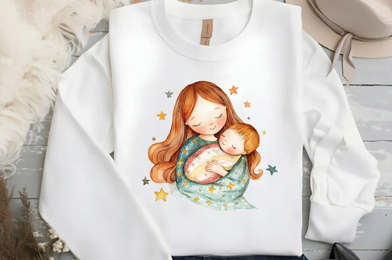 Mommy and Child Clipart Bundle - CraftNest - Digital Crafting and Art