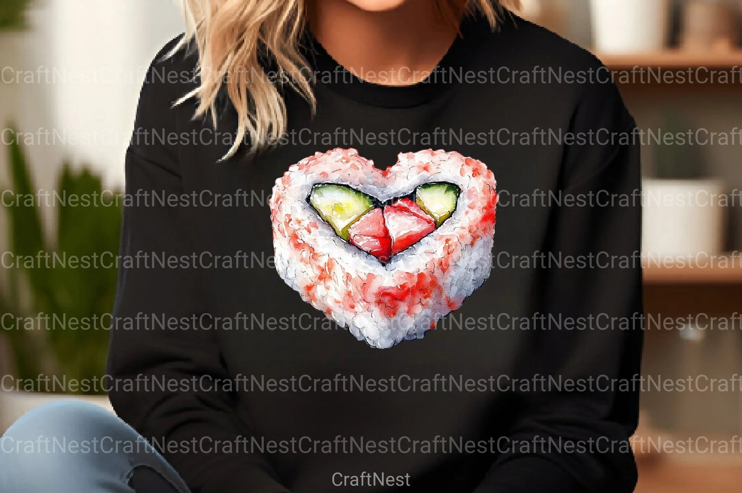 Sushi Japanese Food Clipart Bundle - CraftNest - Digital Crafting and Art