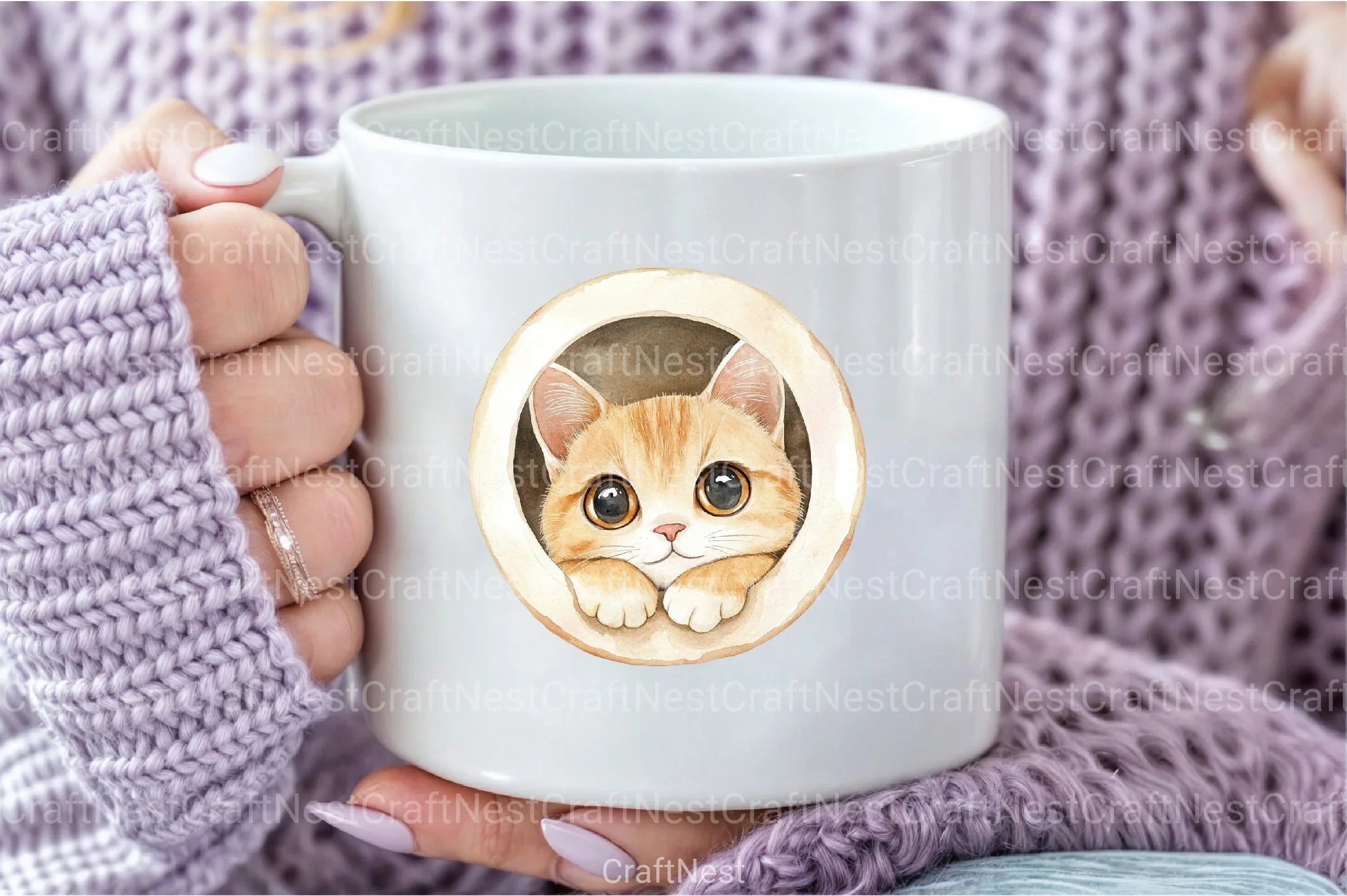 Funny Animals in Hole Clipart Bundle 13 - CraftNest - Digital Crafting and Art