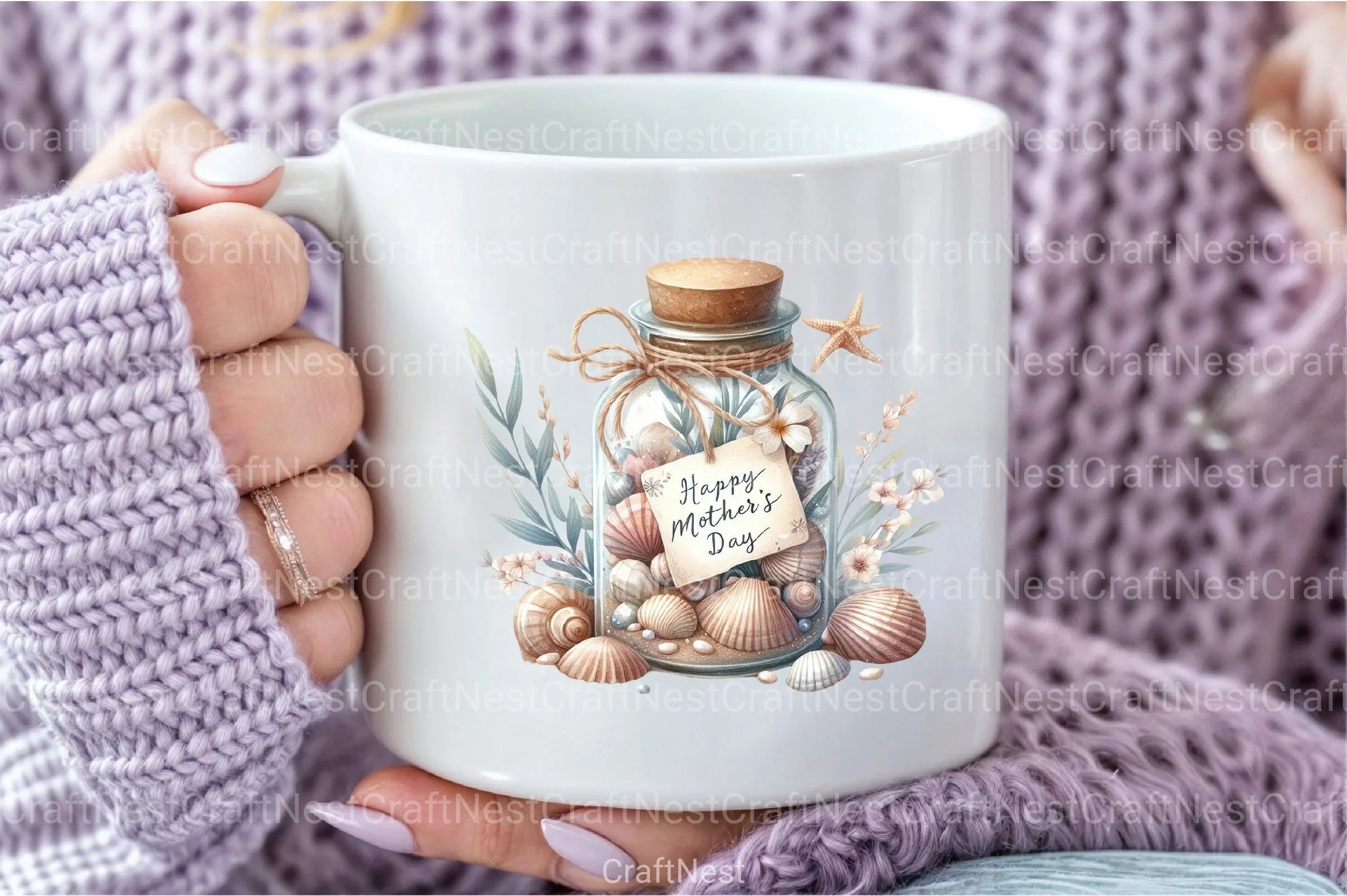 Mother's Day Beach Clipart Bundle - CraftNest - Digital Crafting and Art