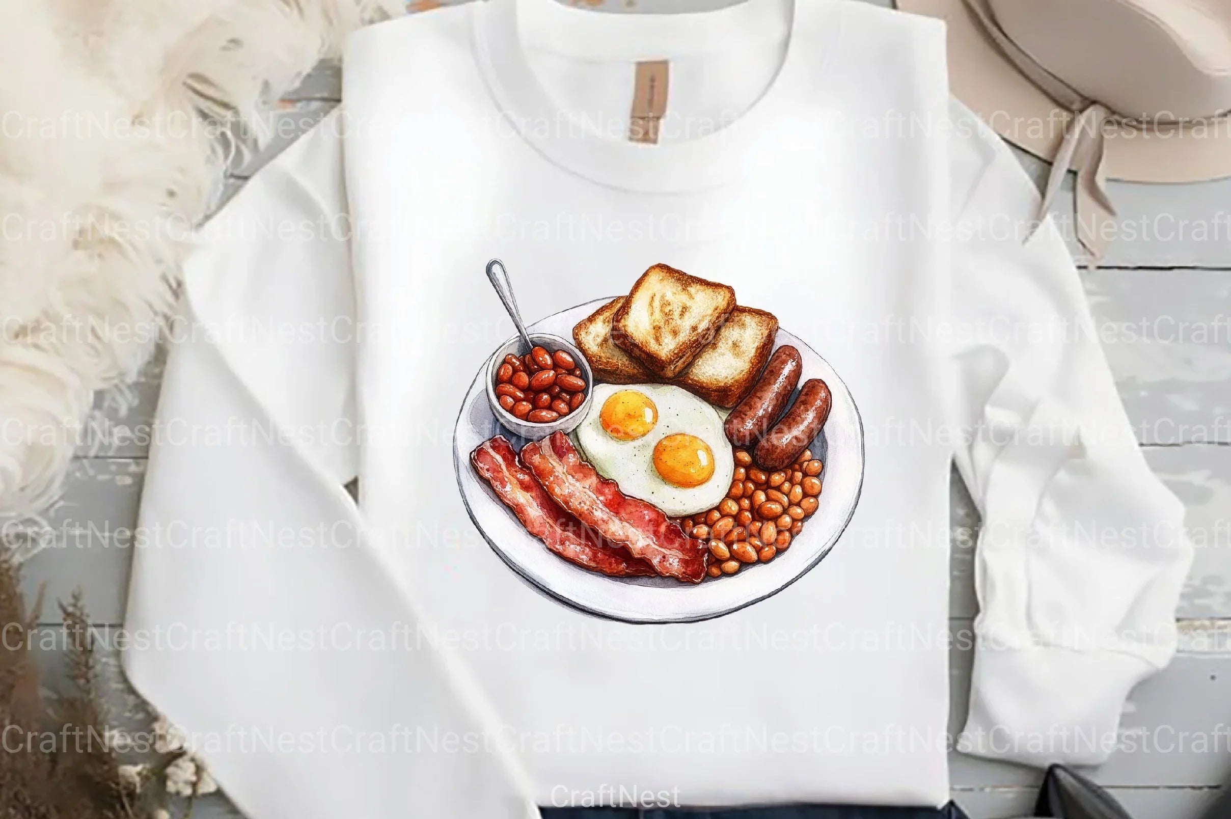 Breakfast Clipart Bundle - CraftNest - Digital Crafting and Art