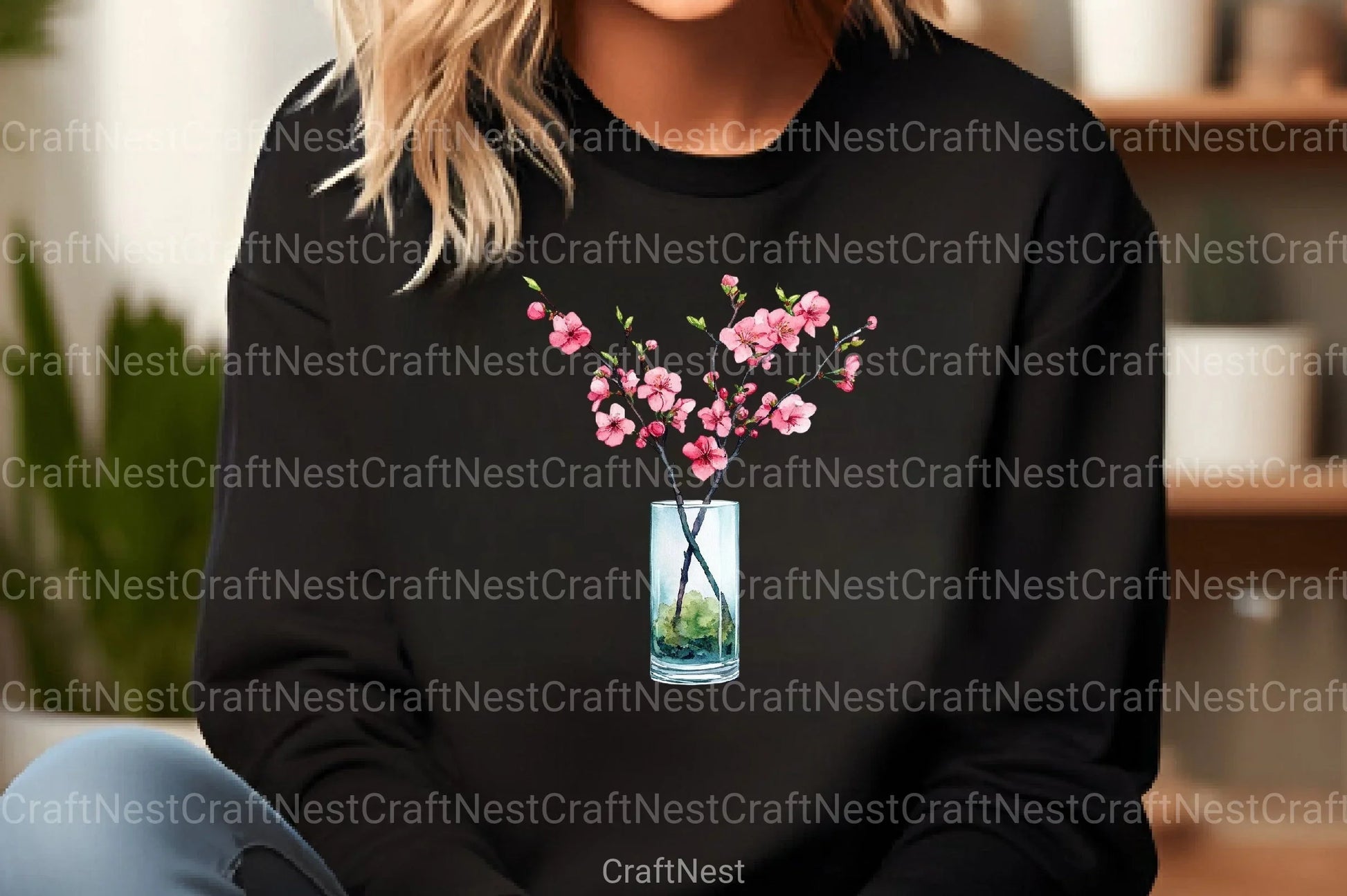 Asian Culture Japanese Ikebana Clipart Bundle - CraftNest - Digital Crafting and Art