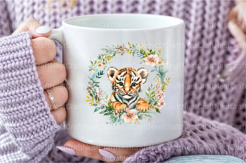 Tiger Clipart Bundle - CraftNest - Digital Crafting and Art