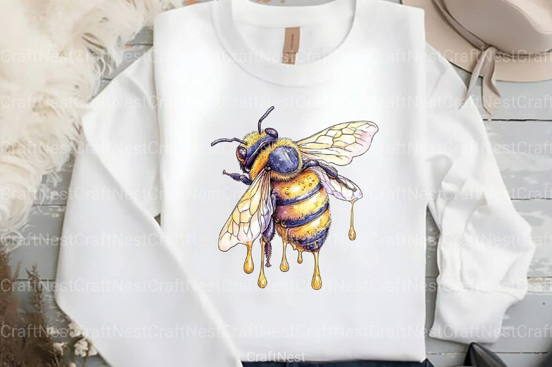 Bee Clipart Bundle Collection - CraftNest - Digital Crafting and Art