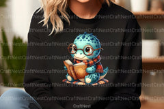 Dinosaur Black and White Clipart Bundle - CraftNest - Digital Crafting and Art