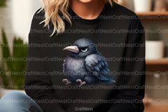 Funny Raven Clipart Bundle - CraftNest - Digital Crafting and Art