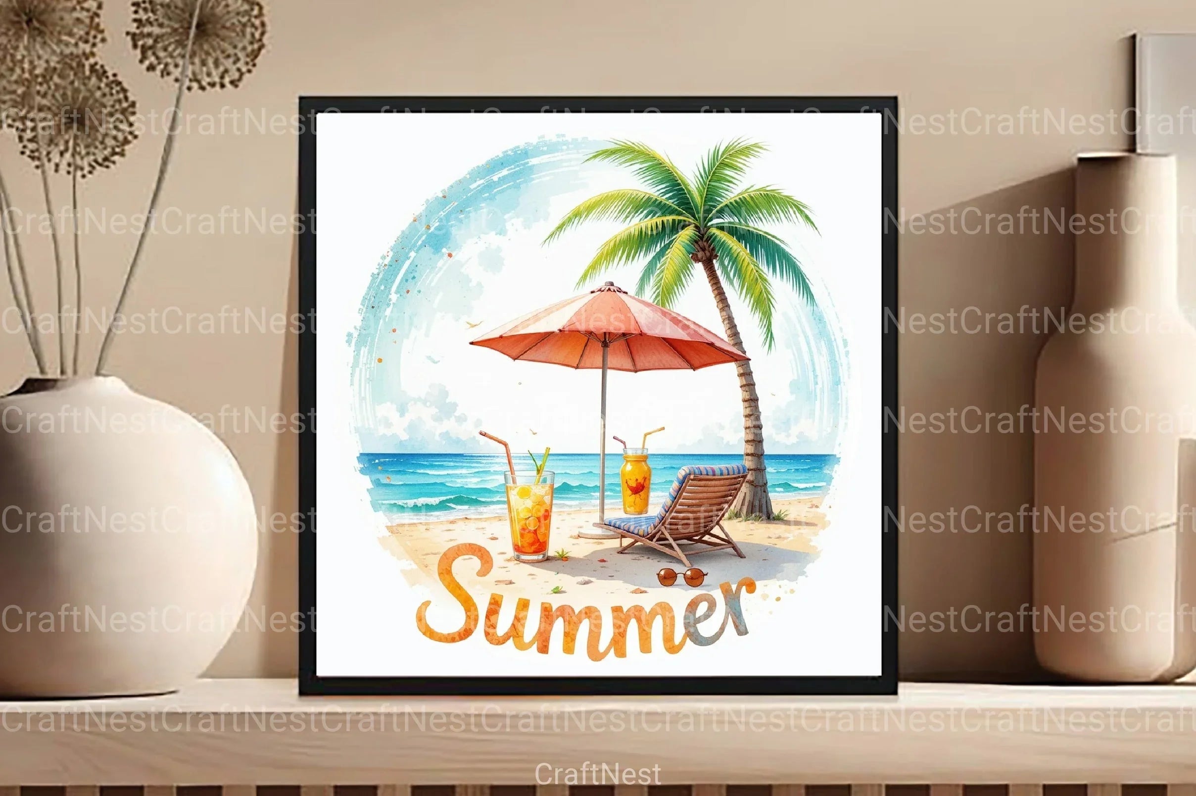 Summer Bice Clipart Bundle 3456 - CraftNest - Digital Crafting and Art