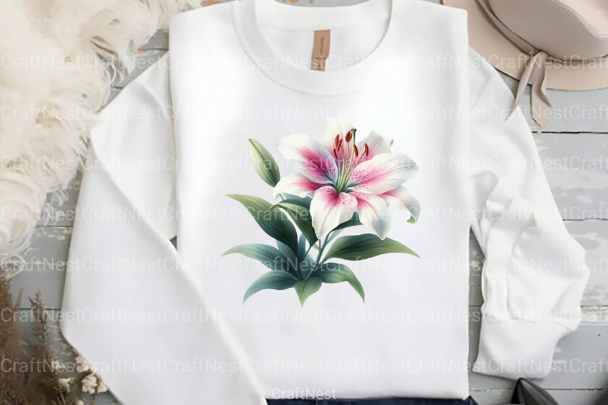 Japanese Summer Garden Clipart Bundle - CraftNest - Digital Crafting and Art