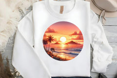 Summer Beach Views Clipart Bundle - CraftNest - Digital Crafting and Art