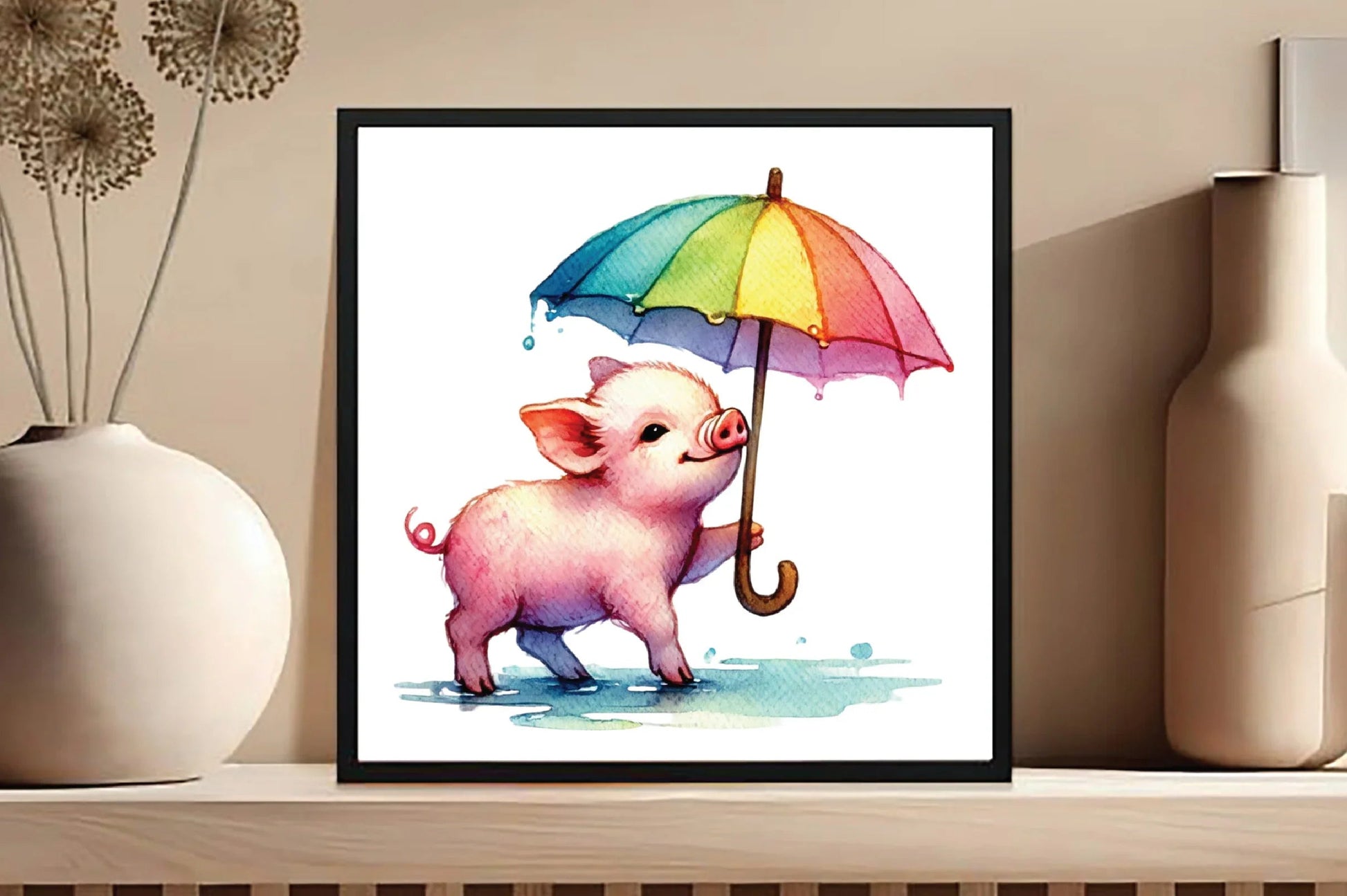 Spring Pig Clipart Bundle - CraftNest - Digital Crafting and Art