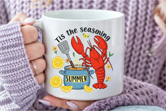 Summer Lobster T-Shirt Design Clipart Bundle - CraftNest - Digital Crafting and Art