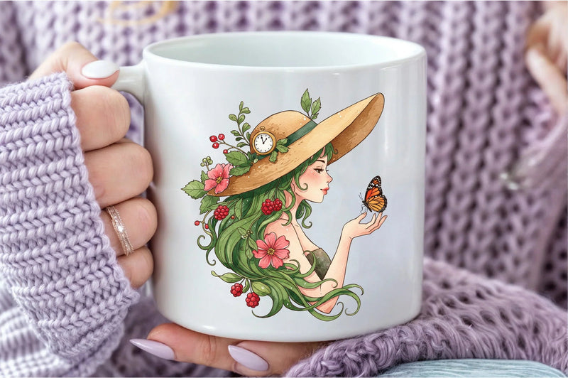 Girl Clipart Bundle - CraftNest - Digital Crafting and Art