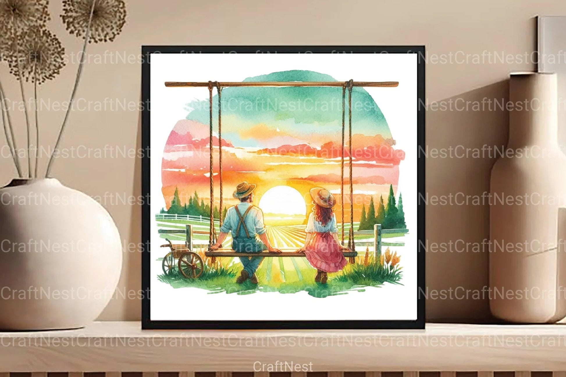 Spring Farmer Clipart Bundle 13 - CraftNest - Digital Crafting and Art