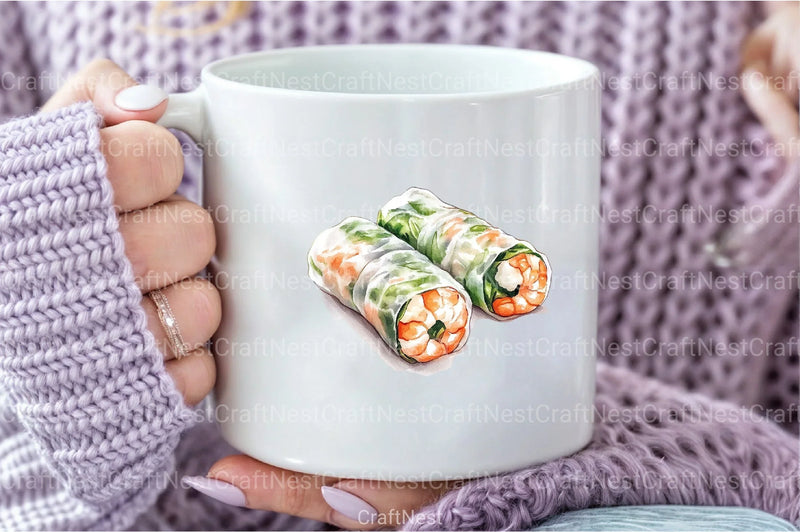 Chinese Food Clipart Bundle 99 - CraftNest - Digital Crafting and Art