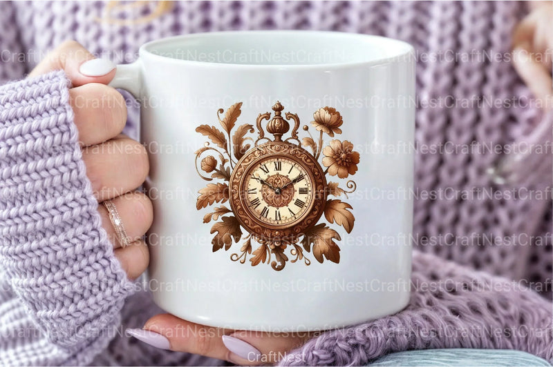 Boho Brown Clipart Bundle - CraftNest - Digital Crafting and Art