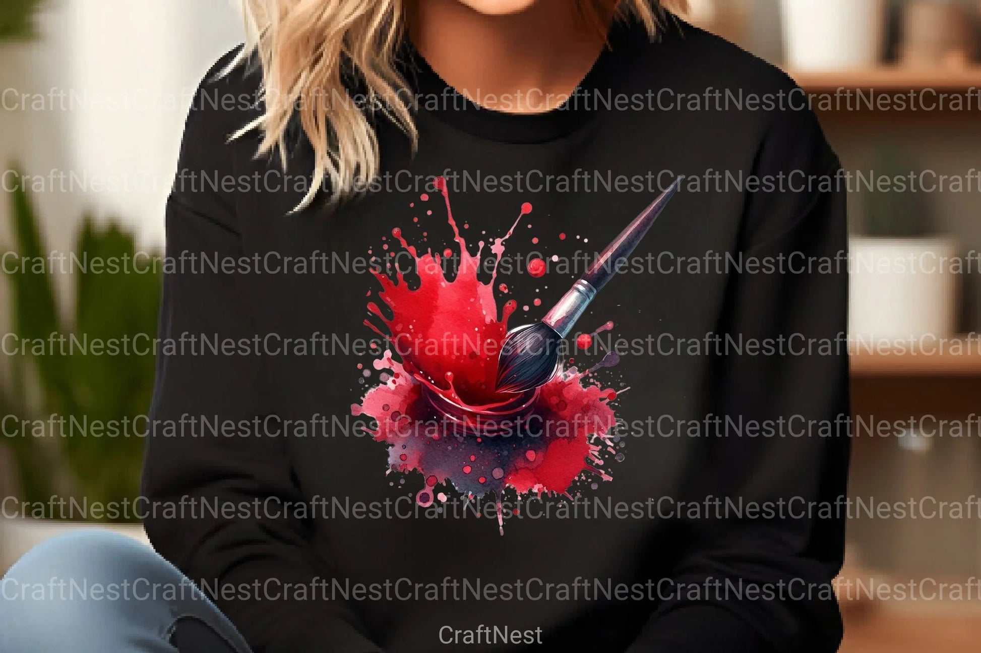 Paint Splatter Clipart Bundle - CraftNest - Digital Crafting and Art