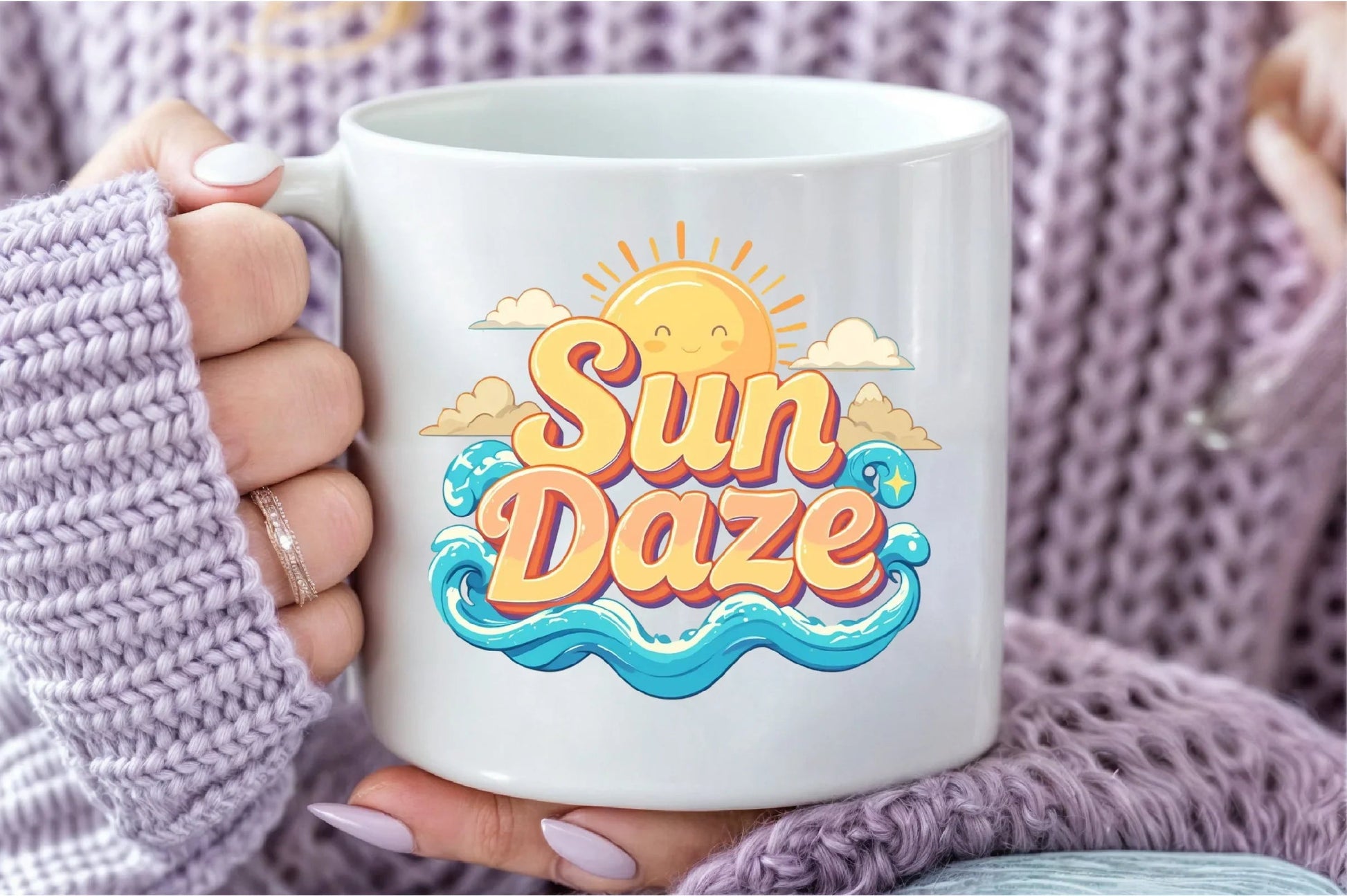 Sun Daze Retro Summer Clipart Bundle - CraftNest - Digital Crafting and Art