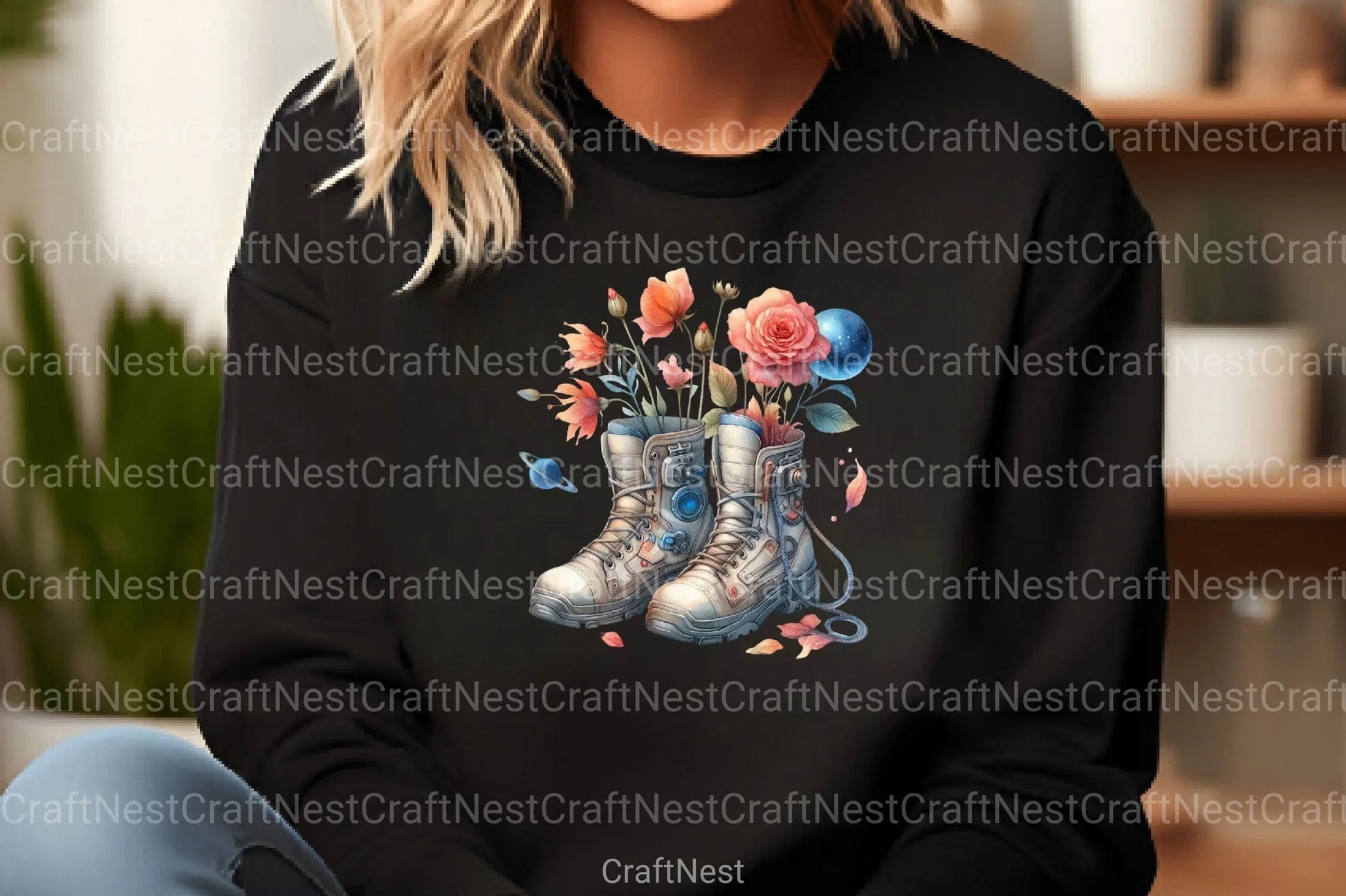 Cute Astronaut Clipart Bundle - CraftNest - Digital Crafting and Art