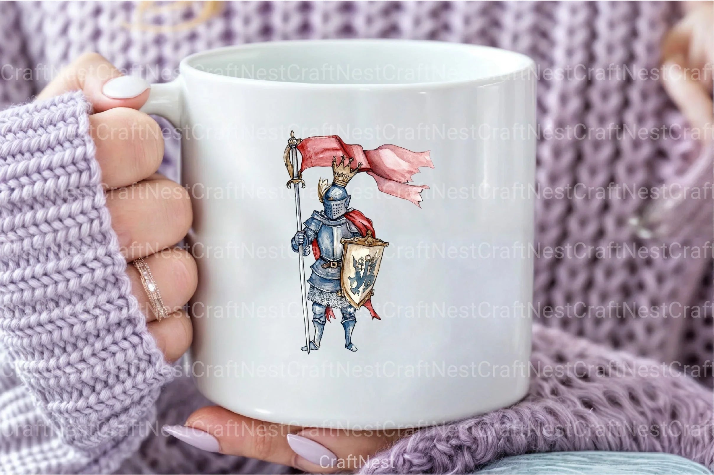 Medieval Knight Clipart Bundle - CraftNest - Digital Crafting and Art