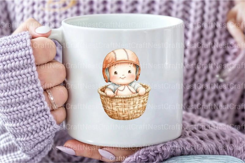 Baseball Family Clipart Bundle - CraftNest - Digital Crafting and Art