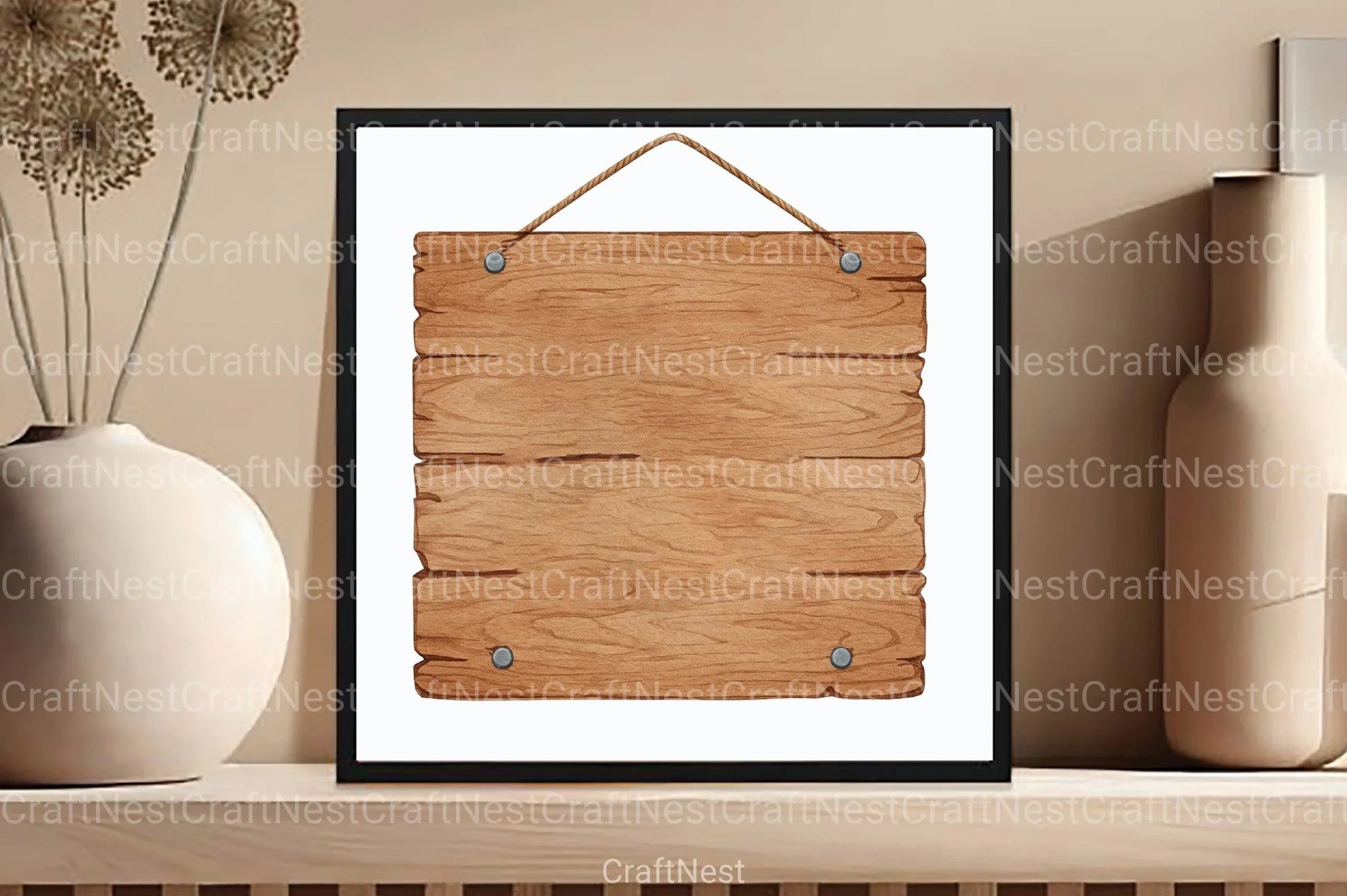 Wooden Clipart Bundle - CraftNest - Digital Crafting and Art