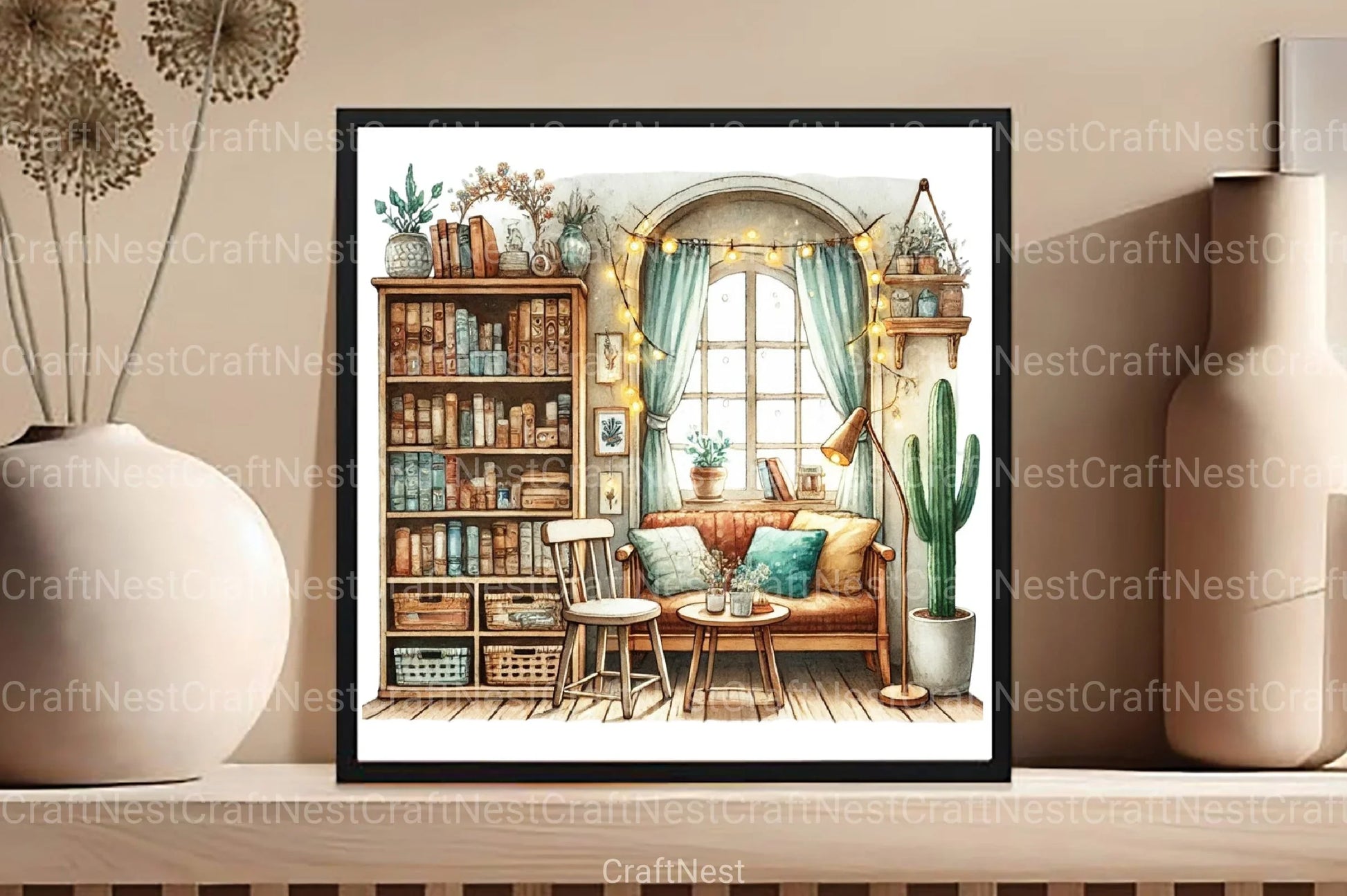 Cute Coffee Shop Café Clipart Bundle - CraftNest - Digital Crafting and Art