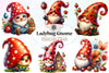Ladybug Gnome Clipart Bundle