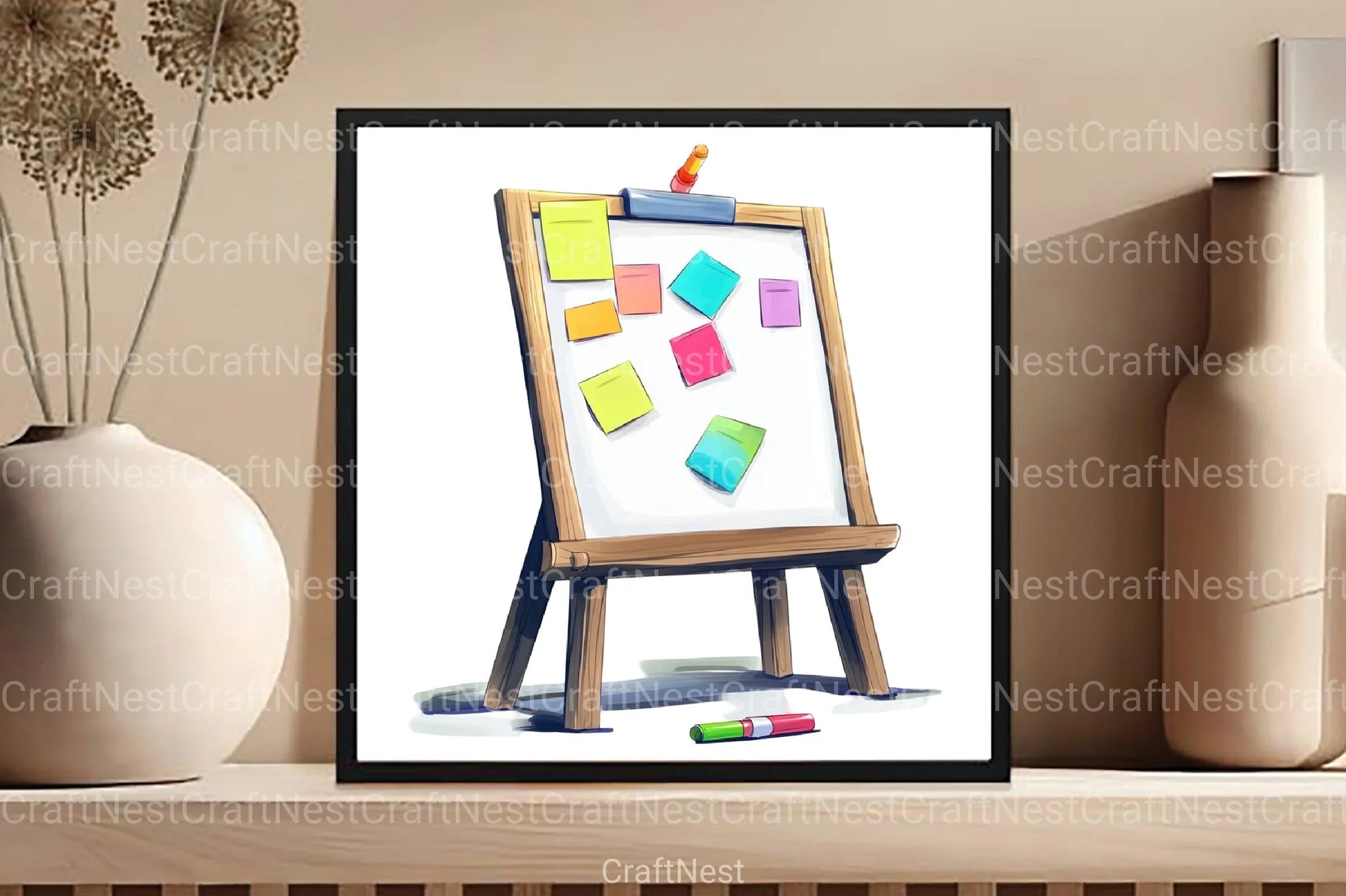 Office Supplies Clipart Bundle - CraftNest - Digital Crafting and Art