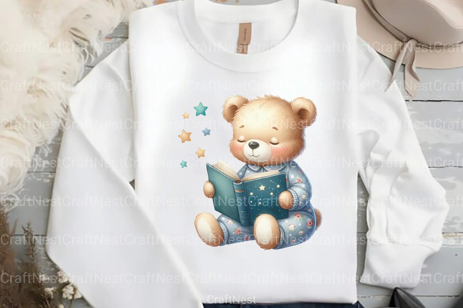 Animals Reading Books Clipart Bundle - CraftNest - Digital Crafting and Art