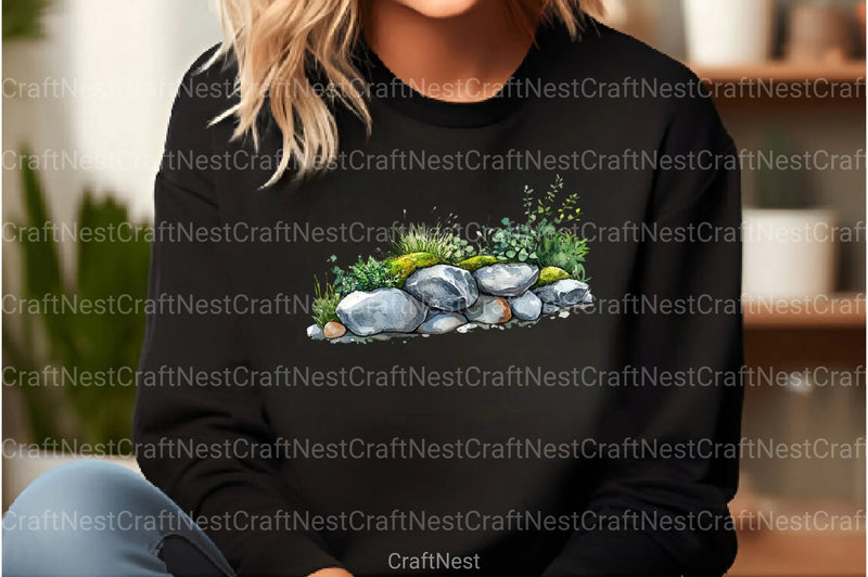 Stone Wall Clipart Bundles - CraftNest - Digital Crafting and Art