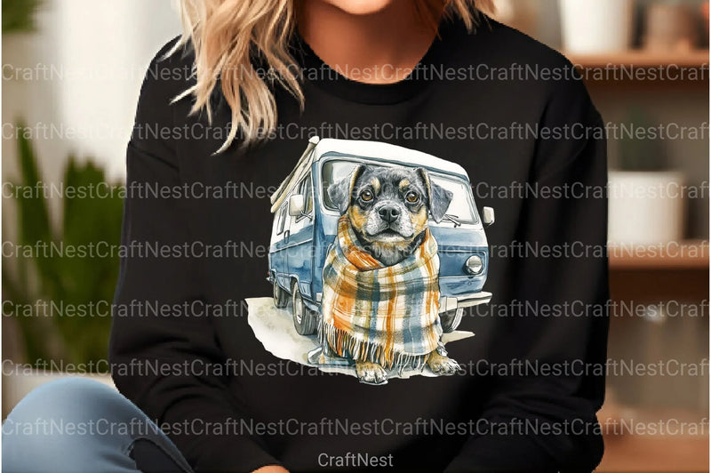 Autumn Chilly Morning Clipart Bundle 4 - CraftNest - Digital Crafting and Art