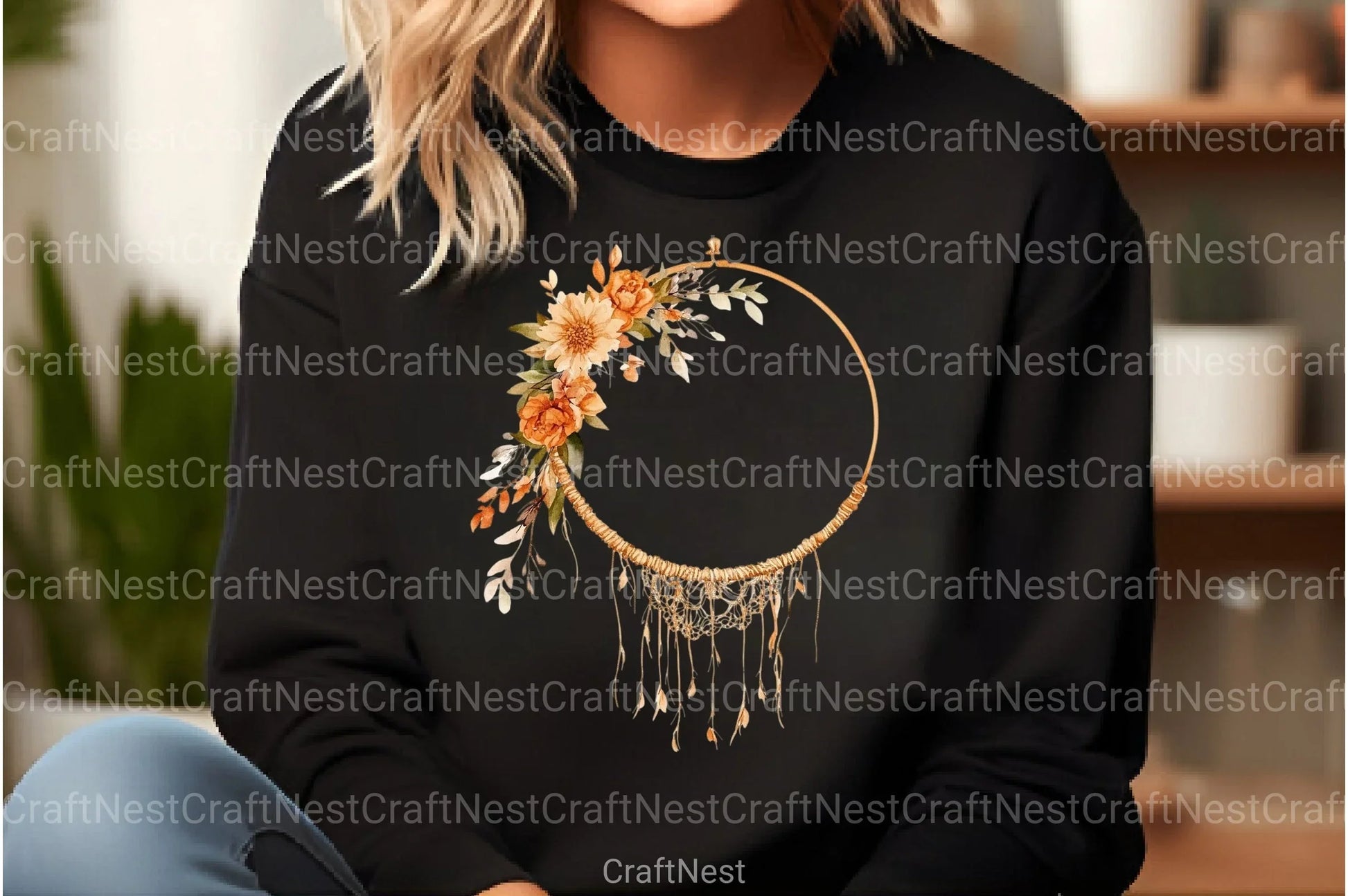 Boho Autumn Clipart Bundle 19 - CraftNest - Digital Crafting and Art