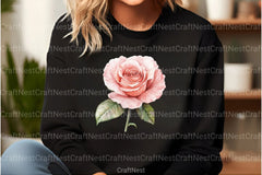 Colored Pencil Pastel Roses Clipart Bundle - CraftNest - Digital Crafting and Art