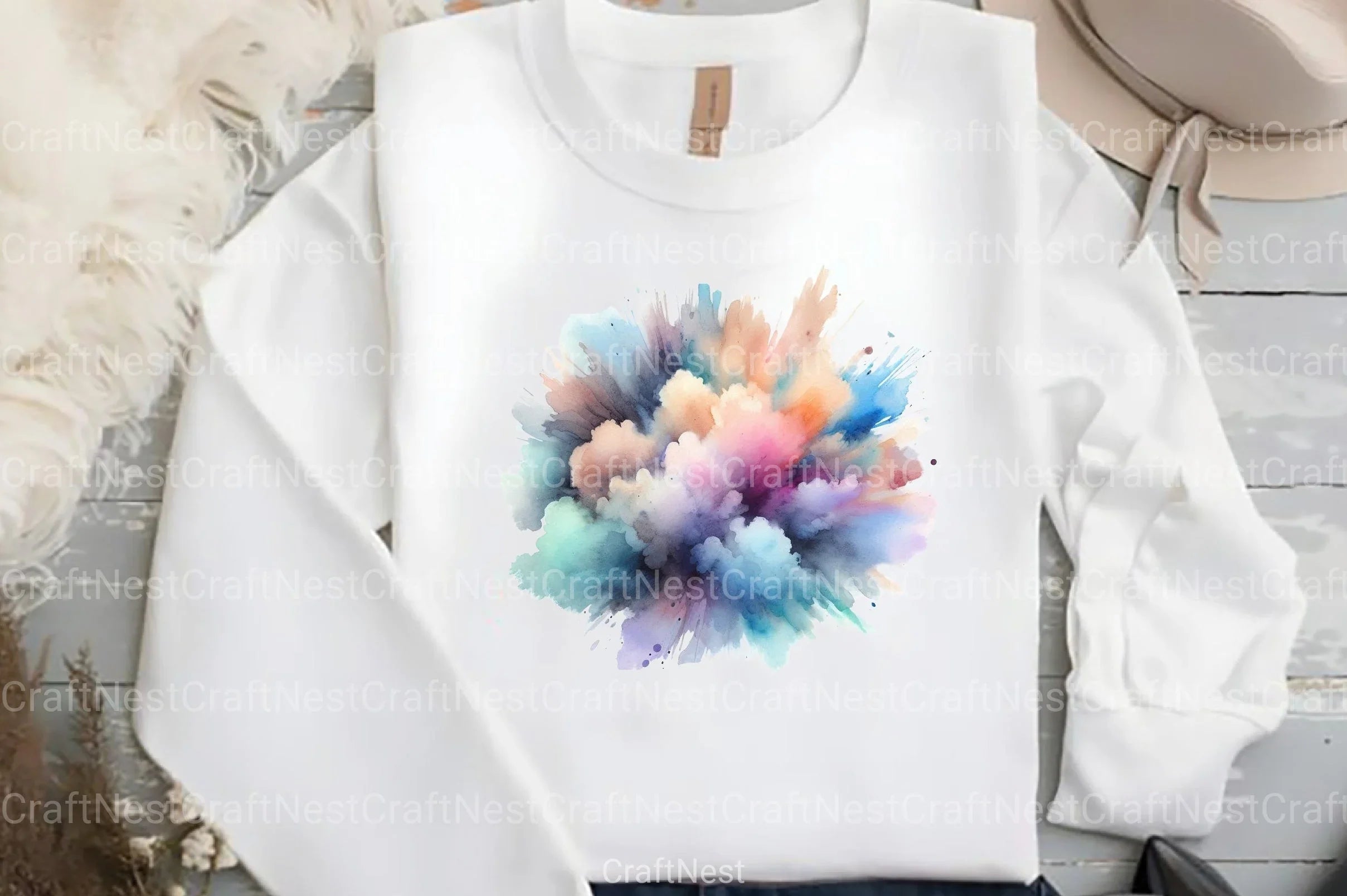 Paint Splatter Clipart Bundle - CraftNest - Digital Crafting and Art