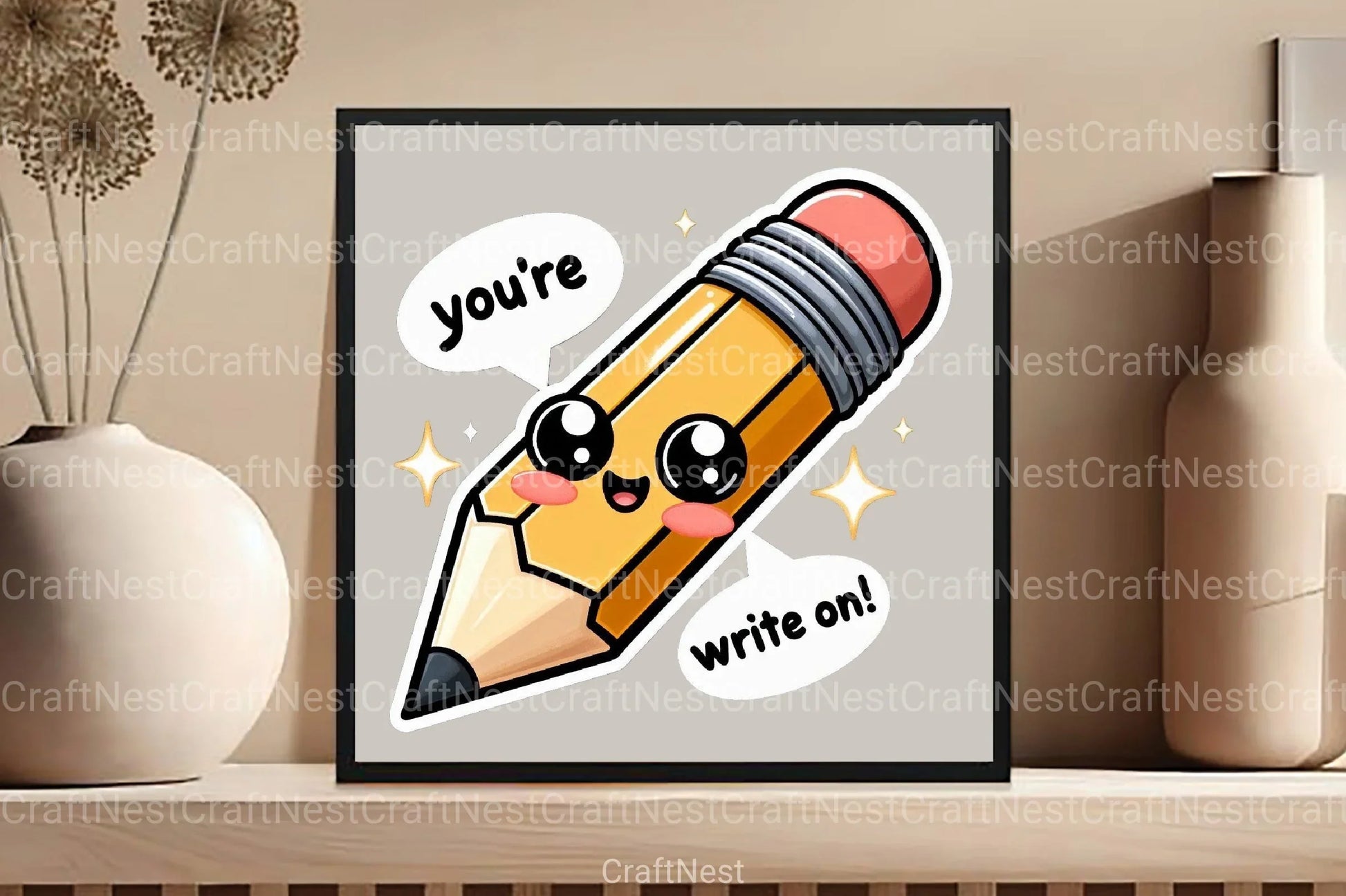 Funny Write-On Sticker Clipart Bundle - CraftNest - Digital Crafting and Art