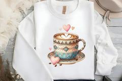 Coffee Lover Boho Clipart Bundle - CraftNest - Digital Crafting and Art
