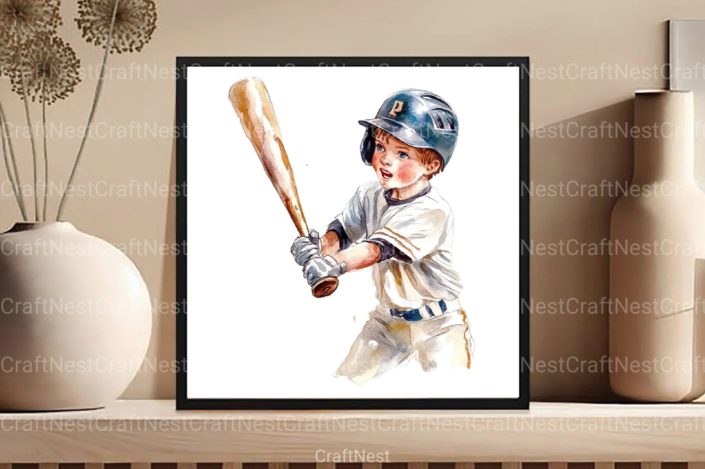 Baseball Family Clipart Bundle - CraftNest - Digital Crafting and Art