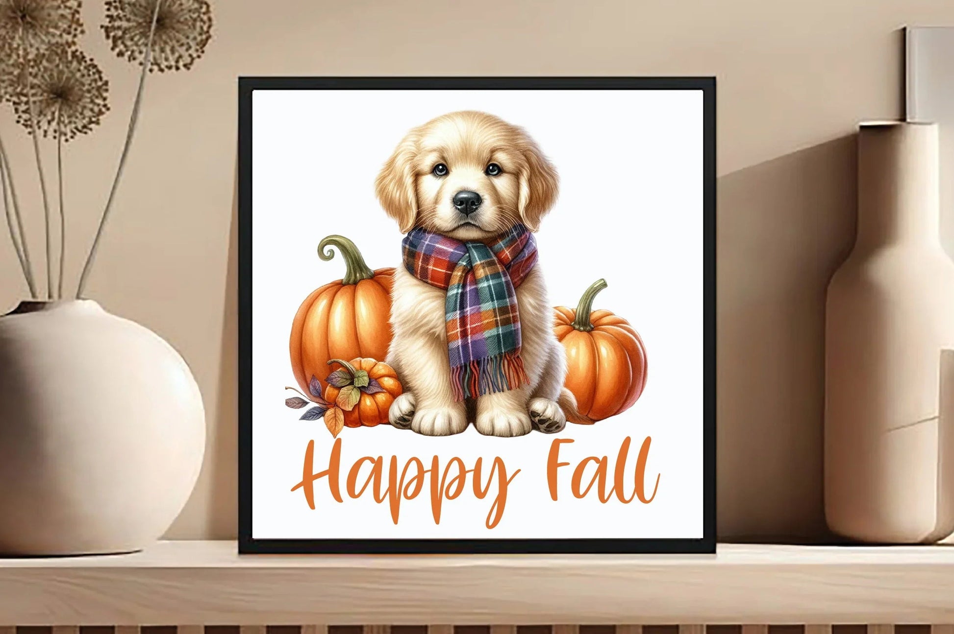 Happy Fall Dog Clipart Bundle - CraftNest - Digital Crafting and Art