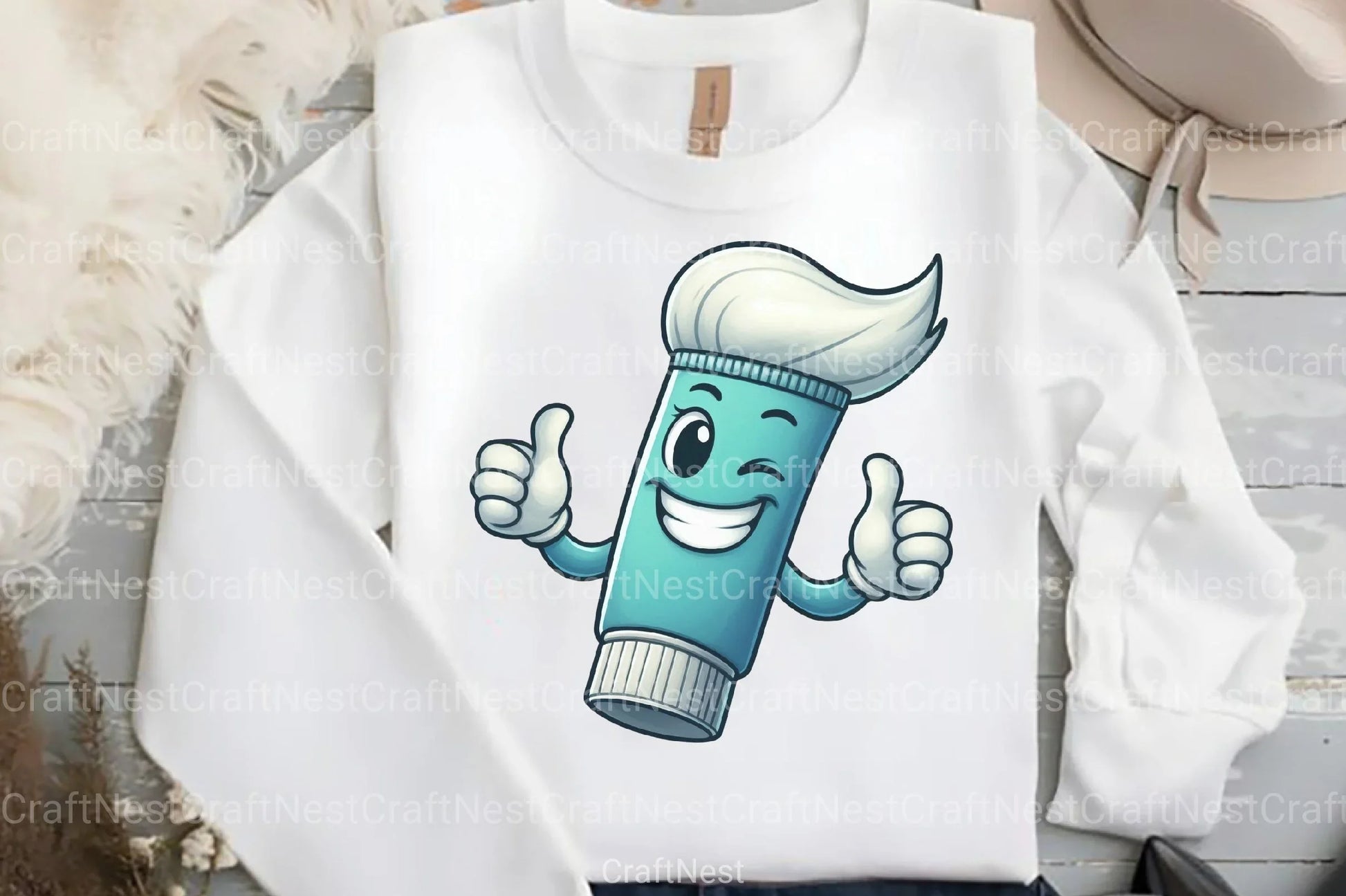 Toothpaste Clipart Bundle - CraftNest - Digital Crafting and Art