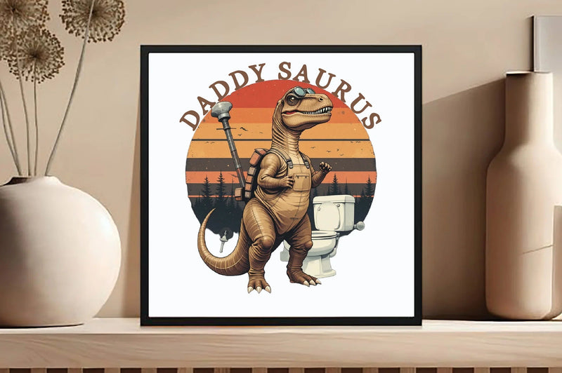 Retro Dinosaur Plunger Clipart Bundle - CraftNest - Digital Crafting and Art