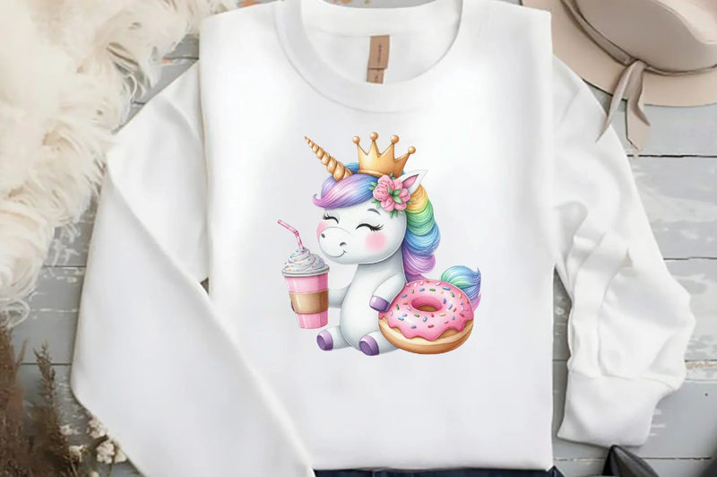 Kawaii Unicorn Party Clipart Bundle - CraftNest - Digital Crafting and Art