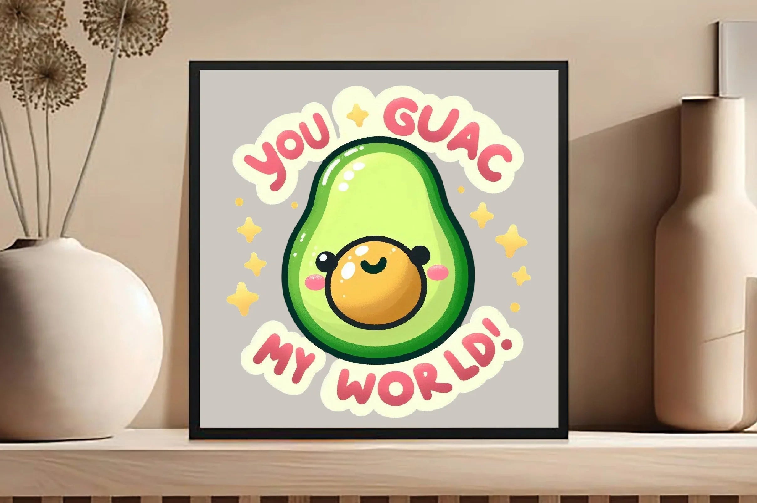 Funny Guac My World Sticker Clipart Bundle - CraftNest - Digital Crafting and Art