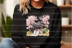 Japanese Spring Garden Clipart Bundle - CraftNest - Digital Crafting and Art